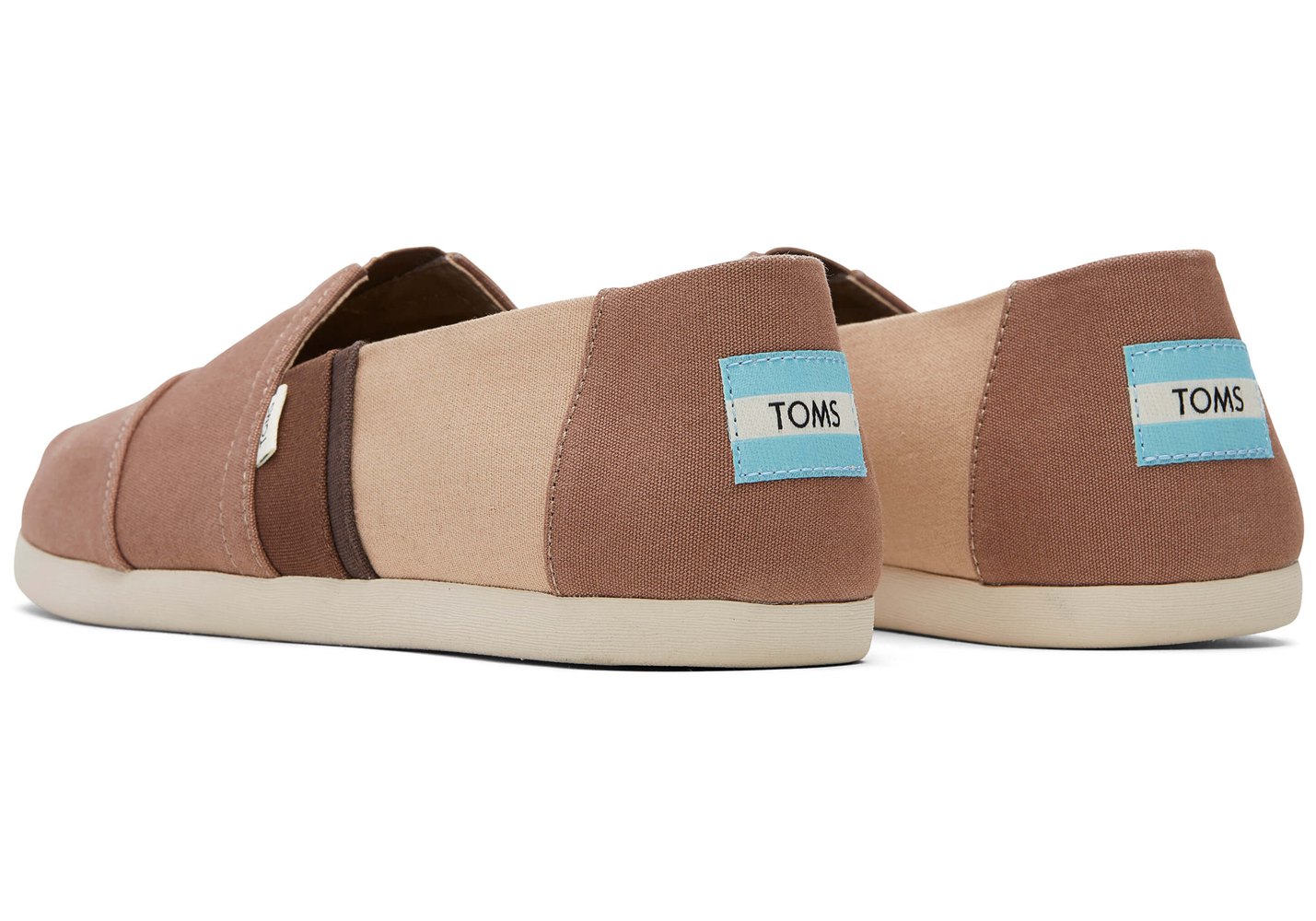 Toms Espadryle Męskie Brązowe - Alpargata Color Block - 16ANWIMRL